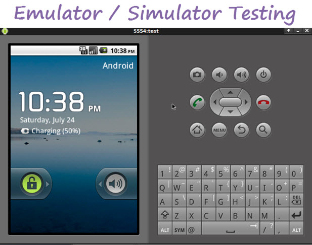 Emulator vs. Simulator